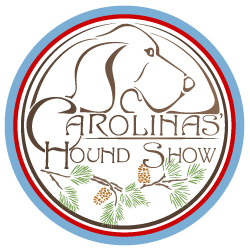 Carolinas Hound Show logo drawn by David Raley